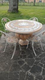 tavolo da giardino siciliano 