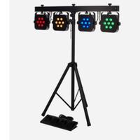 tre piedi  porta luci disco feste consolle 