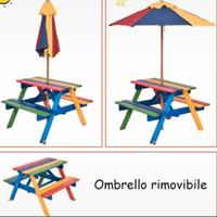Set pic nic bambini