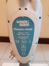lavapavimenti a vapore steam-mop B&D fsm1630