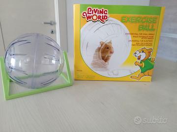 Palla per criceti Living World atossica Nuova