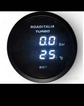 Manometro turbo/egt digitale road italia