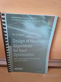 Design of Heuristic Algorithms Hard Optimization 