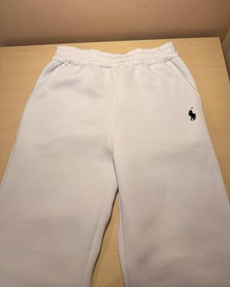 Pantalone Tuta Polo Ralph Lauren Bianco