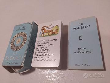 Carte divinatorie Lo Zodiaco Dal Negro
