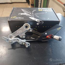 PEDANE REGOLABILI LIGHTECH APRILIA RS/TUONO 660
