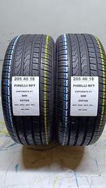 2 GOMME 205 40 18 PIRELLI RFT RIF4460