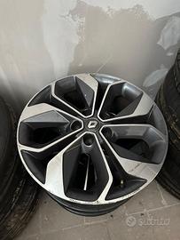 Cerchi in lega da 18 pollici originali Renault meg