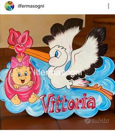 Cicogna nascita da  esterno