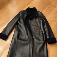 cappotto in montone nero Gerard Darel