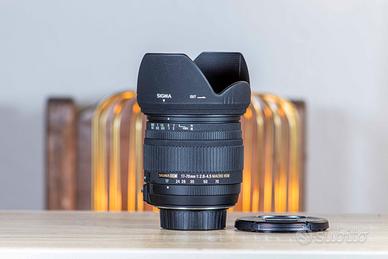 Sigma 17-70mm f2.8-4.5 Macro HSM per Nikon