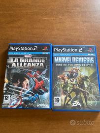 Ps2 marvel nemesis+la grande alleanza