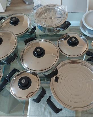 Batteria pentole  IMCO WATERLESS - 18 pezzi