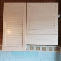 Cucina Lube con sportelli in frassino