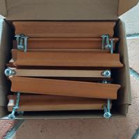 19 maniglie in vero legno