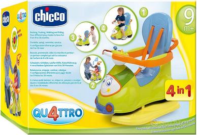 Cavalcabile dondolo primipassi Chicco 4 in 1