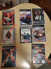 giochi playstation 2  e playstation 3