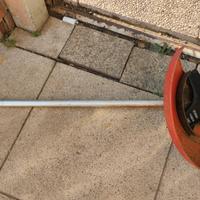 decespugliatore a benzina lama asta e parafango