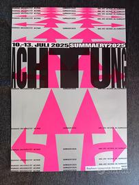 Manifesto / poster Bauhaus-Universität di Weimar