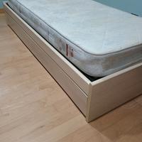 Black Friday!!!!Letto singolo con letto estraibile