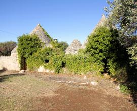 NUOVO PREZZO! Trulli con ampio terreno a Castellan