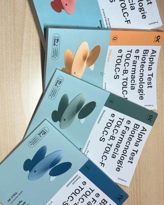 Kit completo Alpha test TOLC B-F-S e AV
