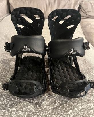 Attacchi Snowboard Salomon Rhythm Black