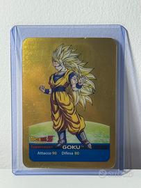 Lamincard Edibas Serie Oro 2006 Goku Super Sayan 3
