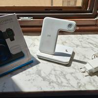 base ricarica wireless 3 in 1 