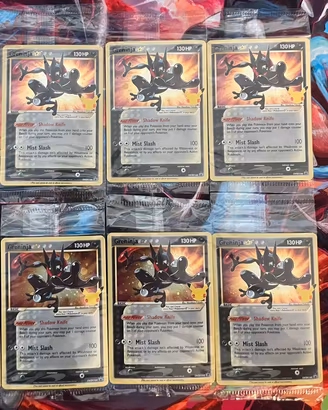 6 Greninja Gold Star promo italiano swsh pokemon