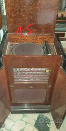 Telefunken Radio Fonografo Epoca Valvole Vintage