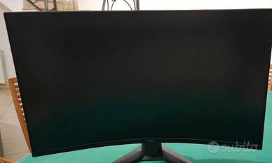 monitor Msi 32 pollici curvo