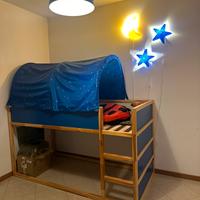 Letto x bambini Mod KURA ikea