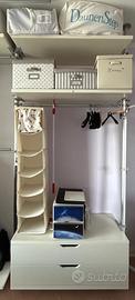 Scaffalatura per cabina armadio
