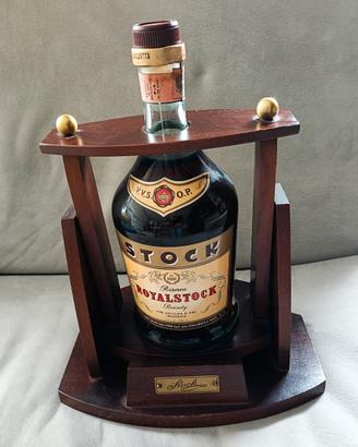 Brandy Riserva Royalstock magnum, custodia legno