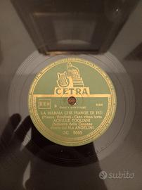 Disco 78 giri Cetra
