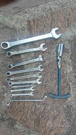 Set chiavi fisse/misurate 7-22 + chiave T bussola