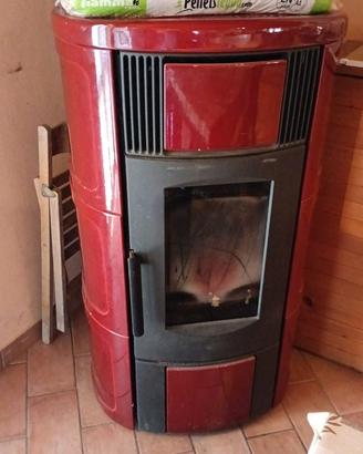 Stufa a pellet Idro nordica 18kw