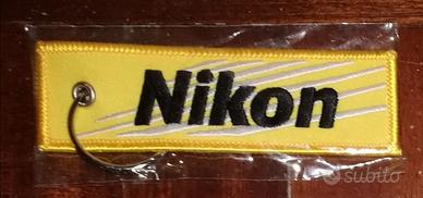 Portachiavi Nikon Original Cucito Nital Nuovo Raro