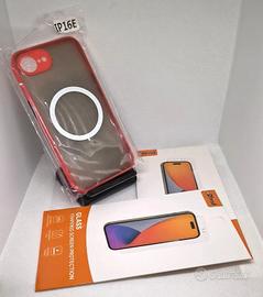 Cover Iphone 16e magnetico Magsafe+2 pellicole vet