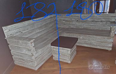 Divano per arredo  bar o giardino