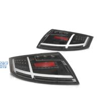 FANALI AUDI TT 06-13 NERI LED DINAMICI