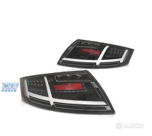 FANALI AUDI TT 06-13 NERI LED DINAMICI