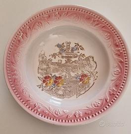 2 piatti antichi Musso Ceramiche Mondovì 