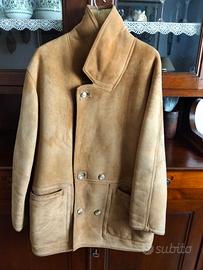 Giaccone montone scamosciato, unisex