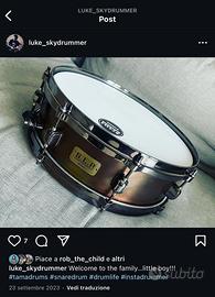 Rullante Tama Dynamic Bronze Snare 14”x4,5”