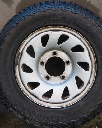 Gomme e cerchi 195/80/R15 - Samurai, Santana