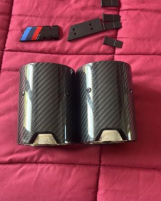 BMW M Performance Scarico Punta Fibra di Carbonio