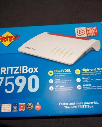 modem router Fritz box 7590 leg descrizione 