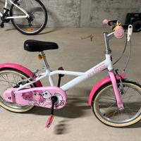 Bicicletta bambina Decathlon 3-6 anni completa